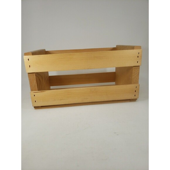 Napa Valley Wood Storage Crate CD DVD Wooden Engraved Logo Vintage Classic CA - Picture 5 of 15